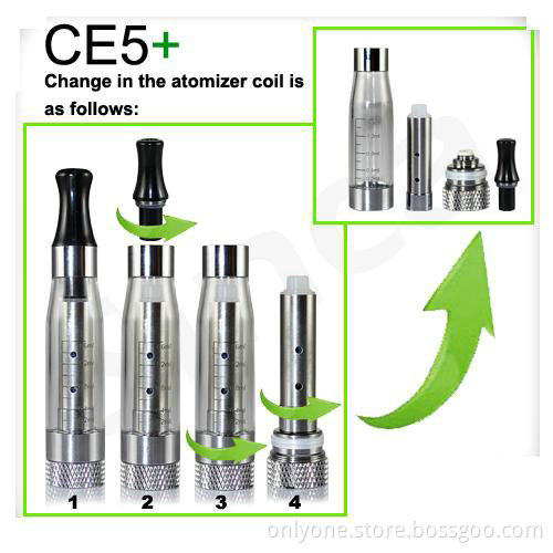 New CE5+/CE5 Clearomizer/Atomizer